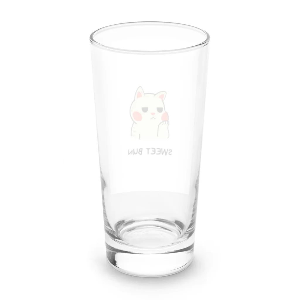 t_sotoyamaのデフォねこ Long Sized Water Glass :back