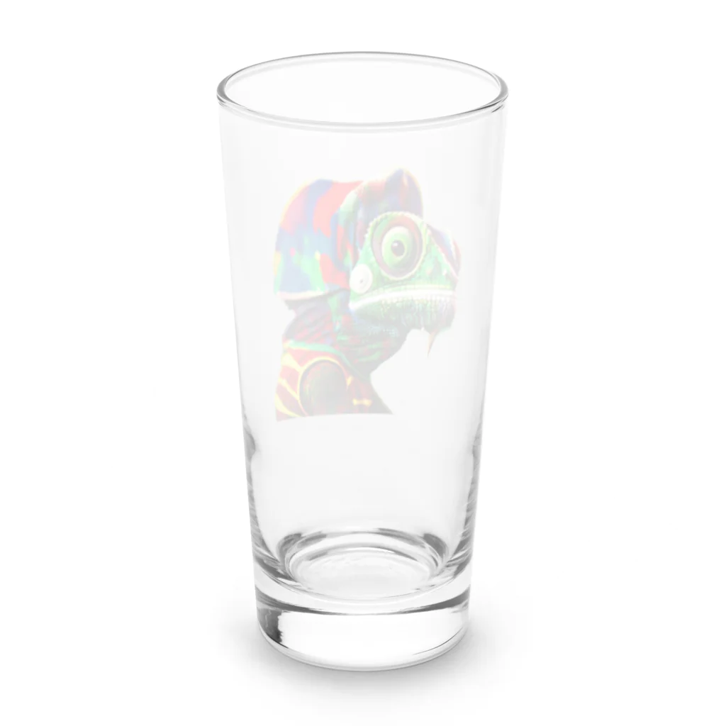 nob10のレゲェカメレオン Long Sized Water Glass :back