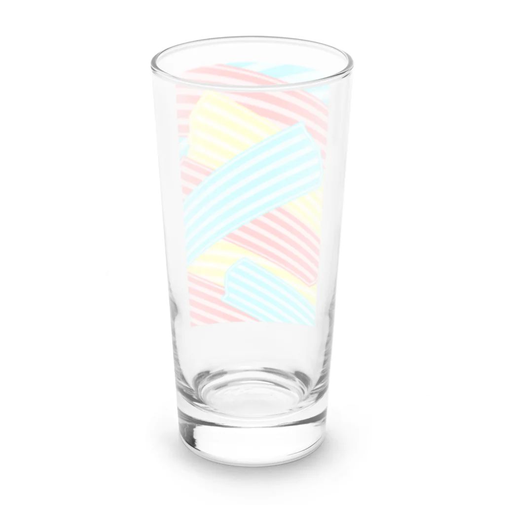 ぱるちゃのボーダーマスキングテープ Long Sized Water Glass :back