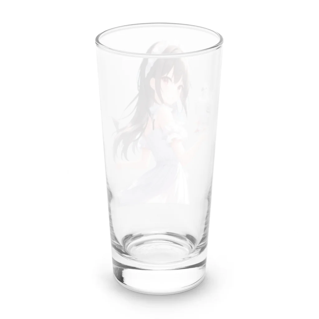 D.M@WORLDの鳥界のアイドル❤️鳩のハトコ様 Long Sized Water Glass :back