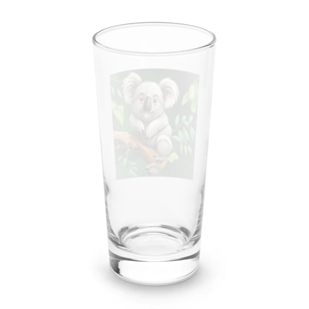 ゆいぼのお店のコアラのマーチン Long Sized Water Glass :back