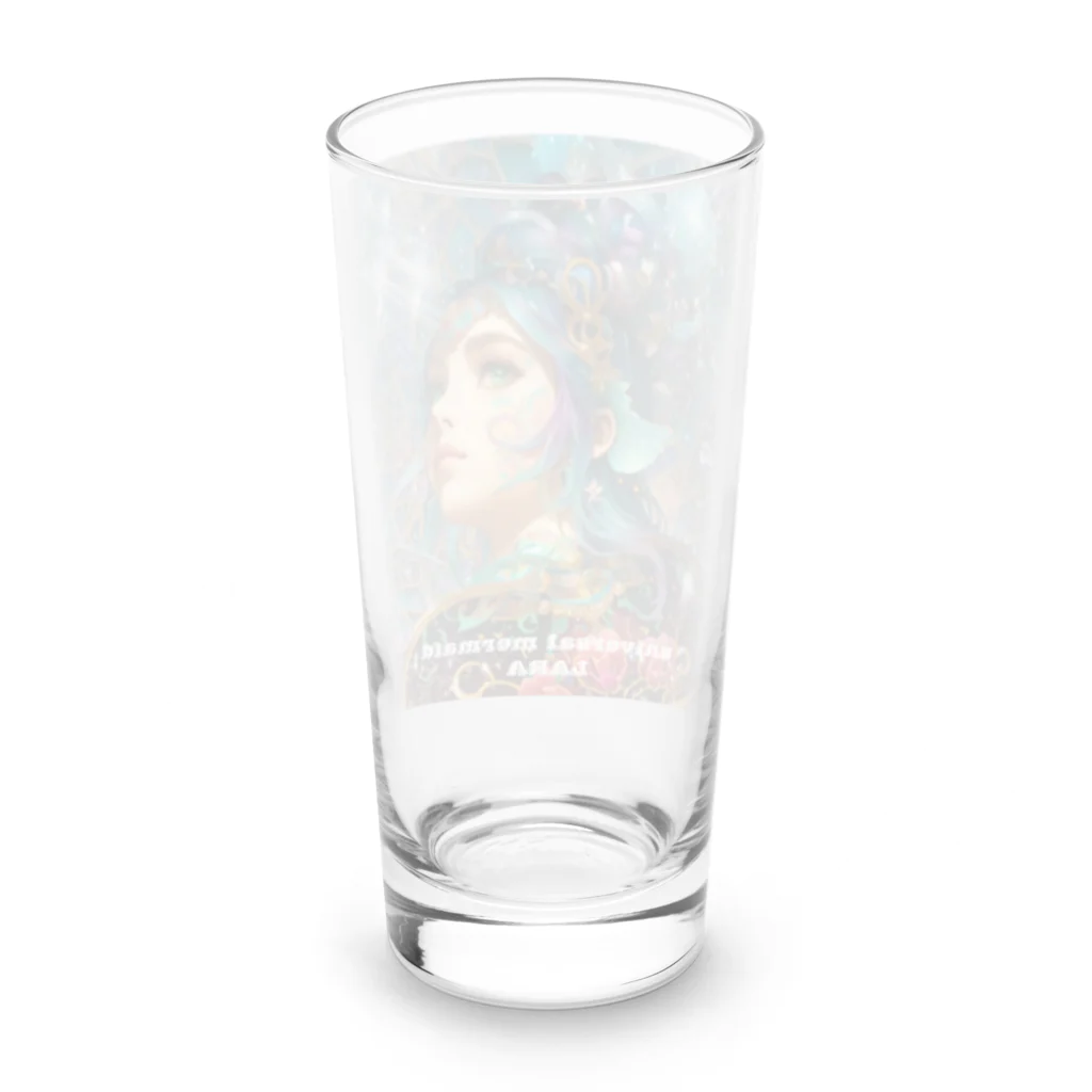 💖宇宙整体♪🌈♪こころからだチャンネル♪💖のuniversal mermaid LARA Long Sized Water Glass :back