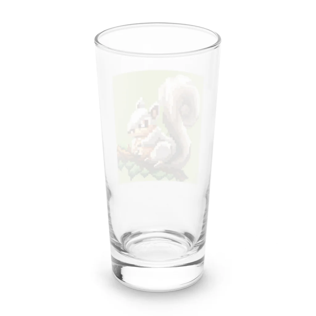 L-USのドット絵のりすくん Long Sized Water Glass :back