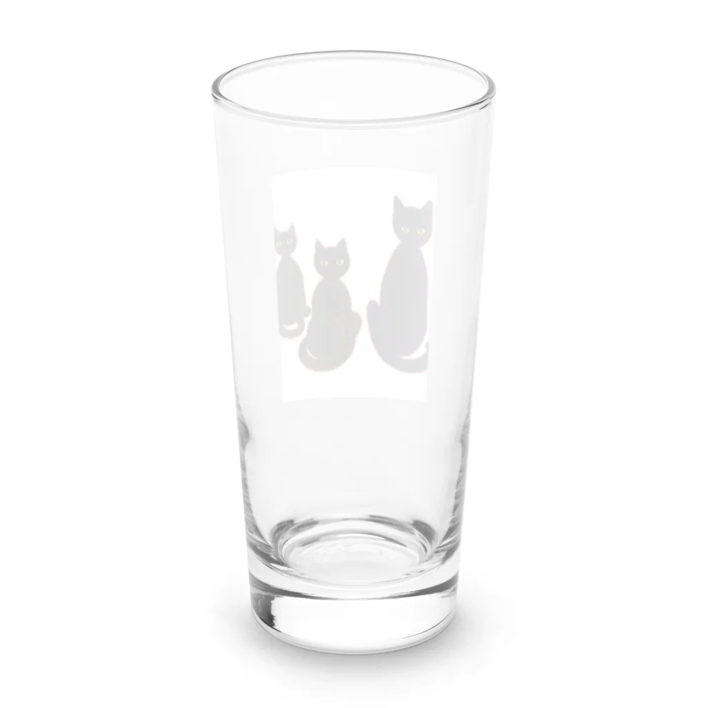 horoscope のネコクロ Long Sized Water Glass :back