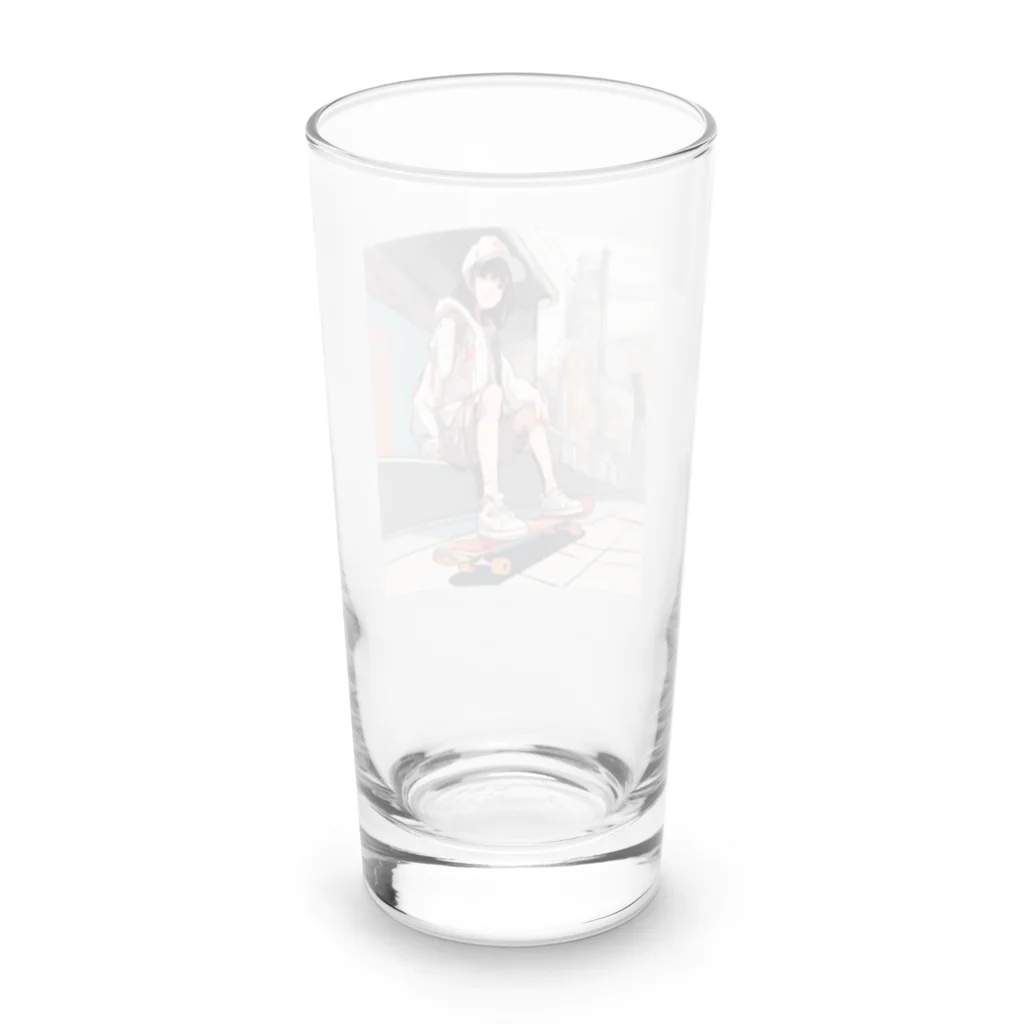 バーチャルライフ。のバーチャル少女3 Long Sized Water Glass :back