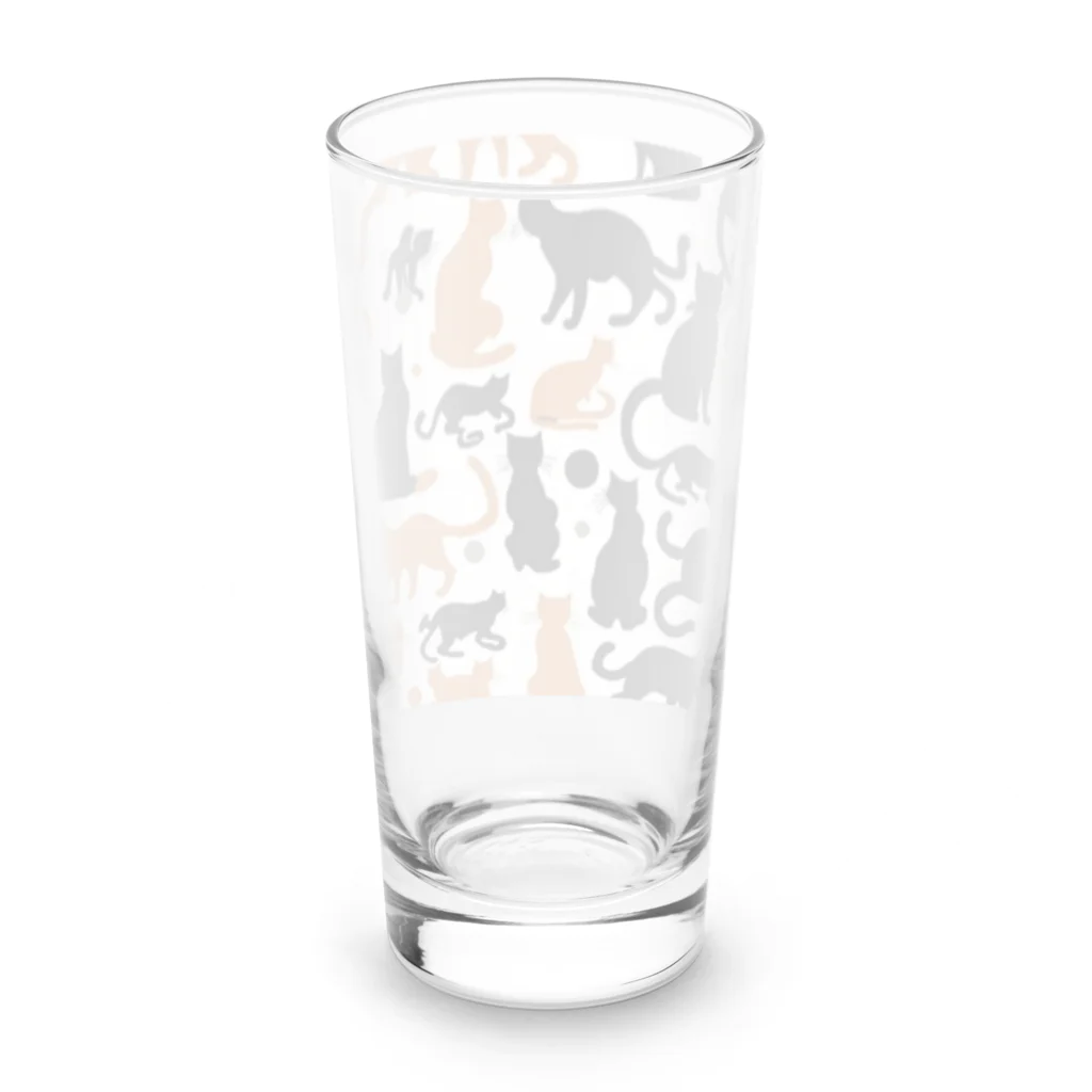 horoscope のねこねこねこ Long Sized Water Glass :back