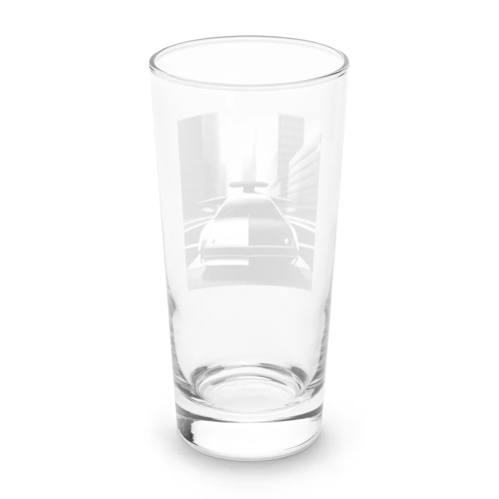  Neo Nature Threads（ネオ ネイチャー スレッズ）のサイバーパンク　フライングカー Long Sized Water Glass :back