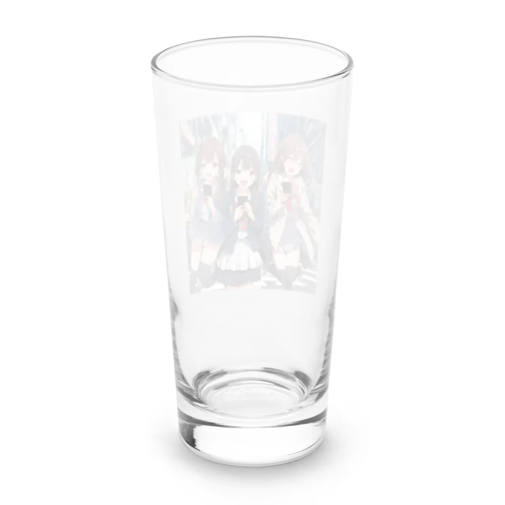 ace366の女子高生人気グッズ Long Sized Water Glass :back