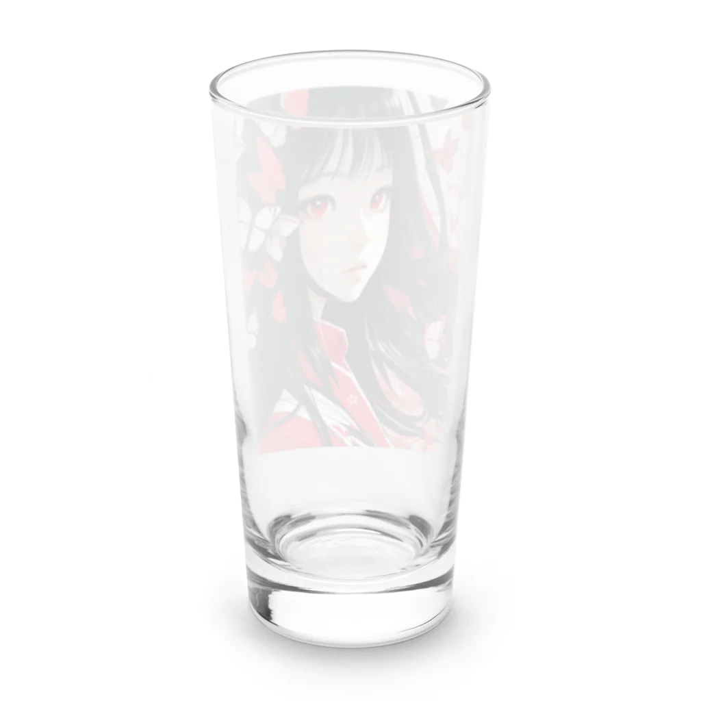 大正レトロJYOSIの大正レトロJYOSI　シュリ:syuri【ロゴ入り】 Long Sized Water Glass :back