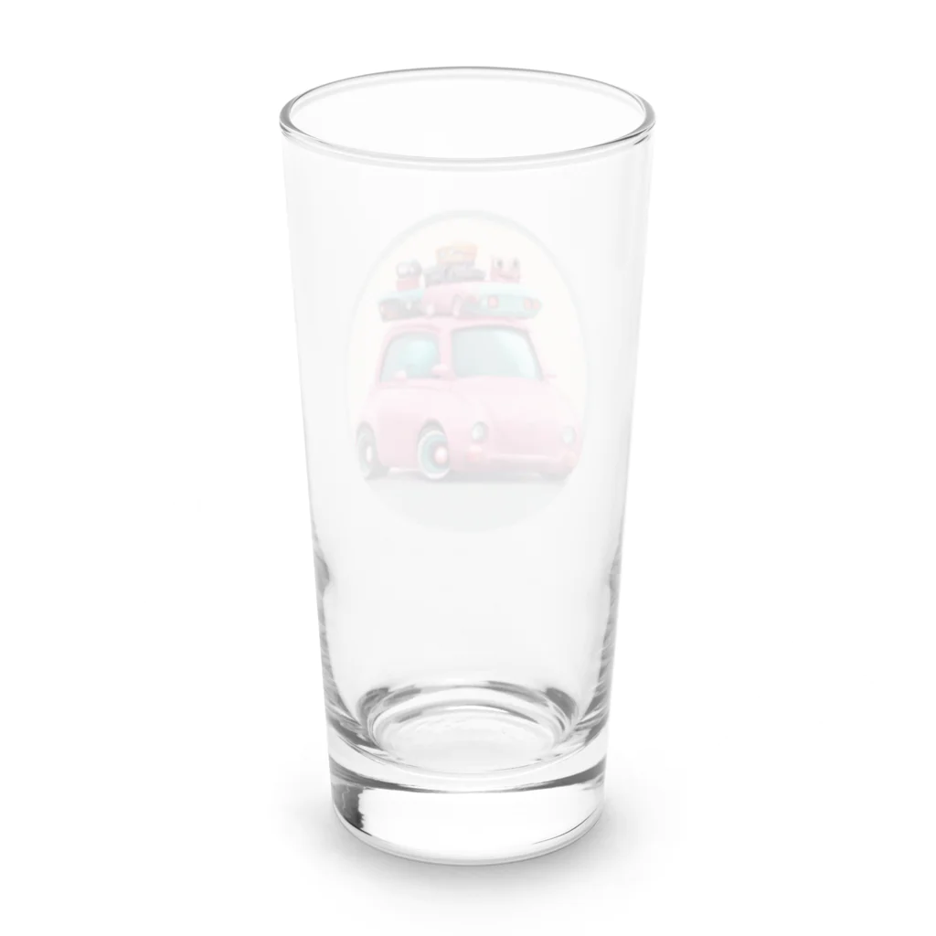 UMESANのキュートな車💘 Long Sized Water Glass :back