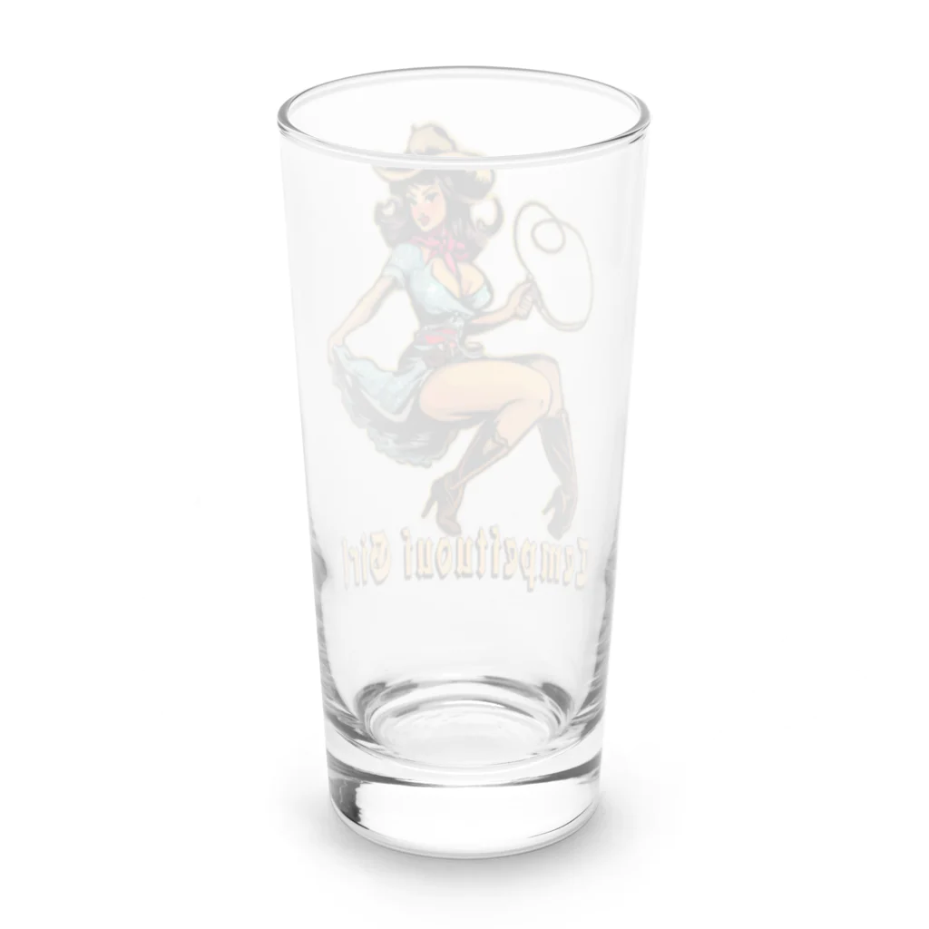 islandmoon13のCOWGIRL　じゃじゃ馬娘　tempestuous girl Long Sized Water Glass :back