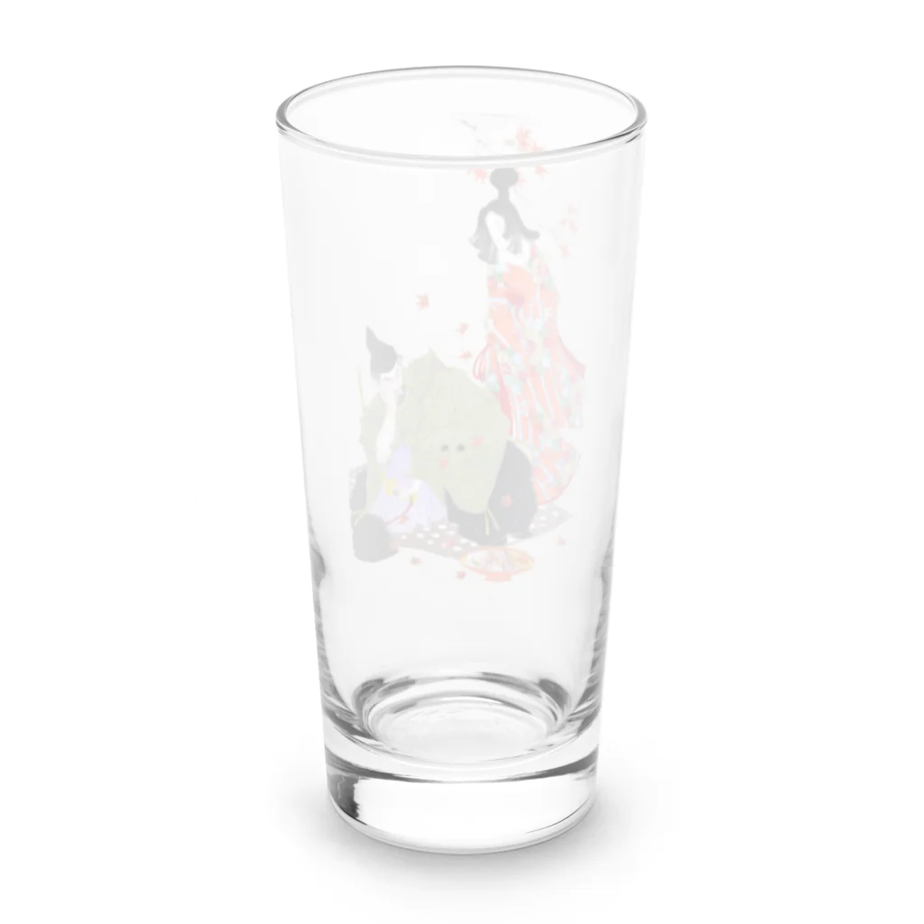 sachiko_goodsの平惟茂戸悪鬼を退治す Long Sized Water Glass :back