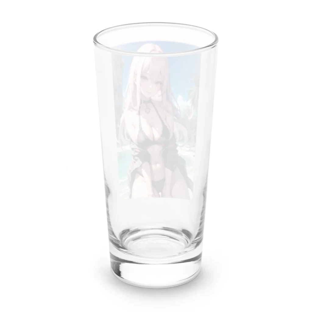 RGセクシーガールの美少女 Long Sized Water Glass :back