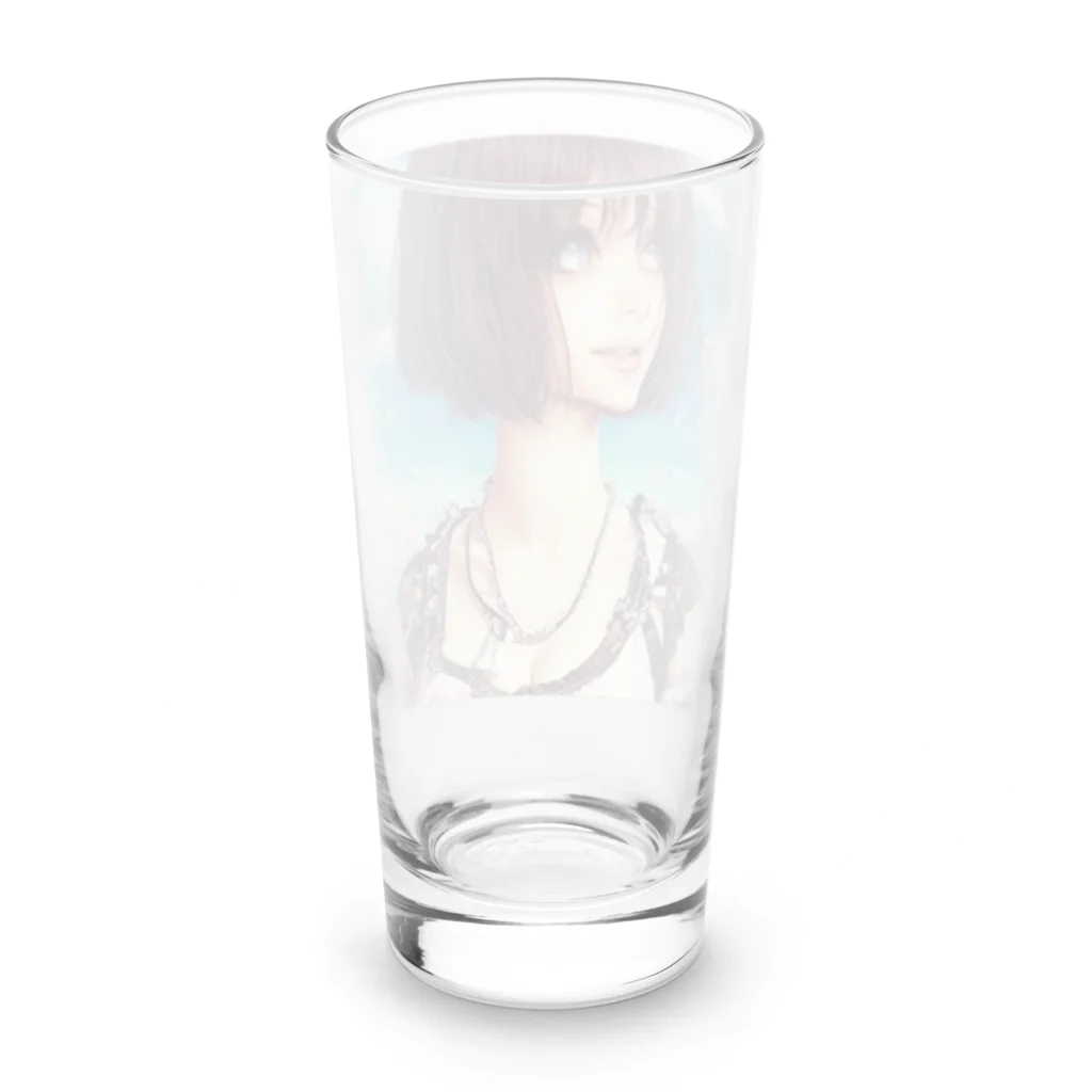 ボンブ映像社の希望に満ちた娘 Long Sized Water Glass :back