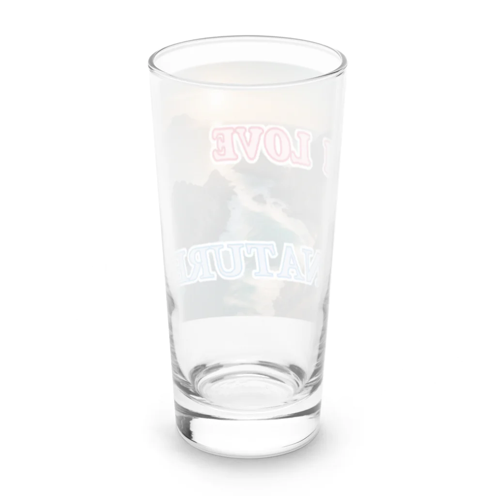 wataru-ingのI LOVE NATURE Long Sized Water Glass :back