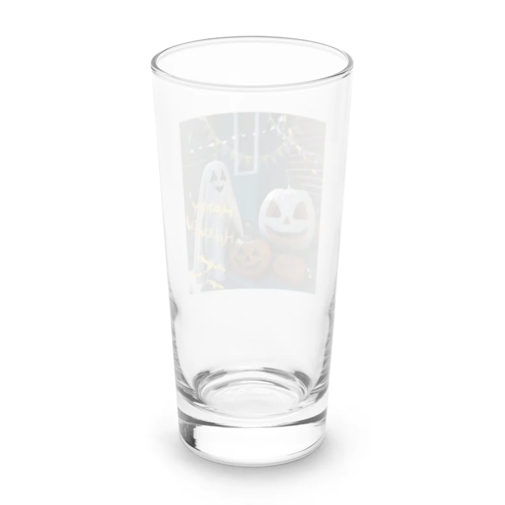 いらすとグッズのハッピーハロウィン Long Sized Water Glass :back