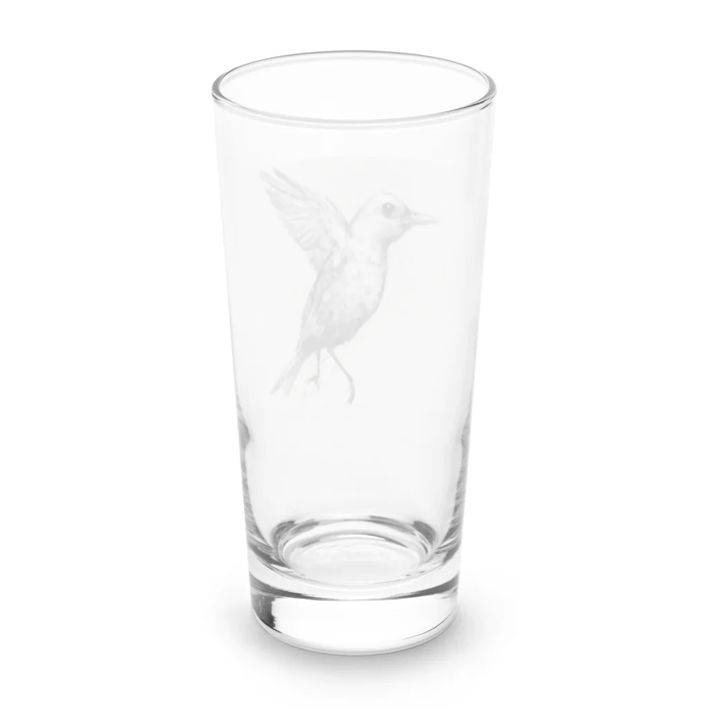 kezu-meの羽ばたく鳥 Long Sized Water Glass :back