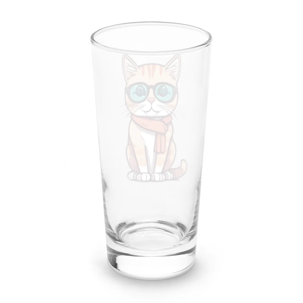 Líng〜凌〜のメガネ猫∥ Long Sized Water Glass :back