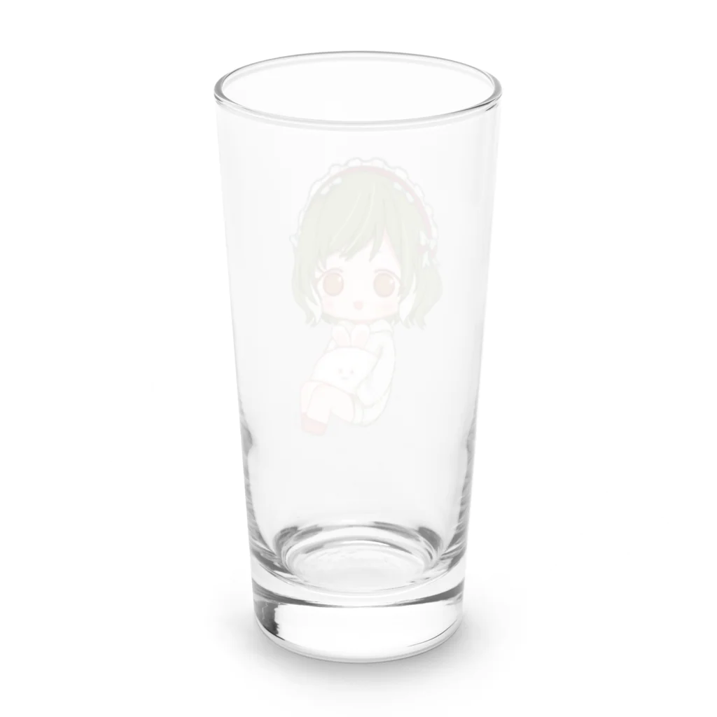 moy024のうさもいもい Long Sized Water Glass :back