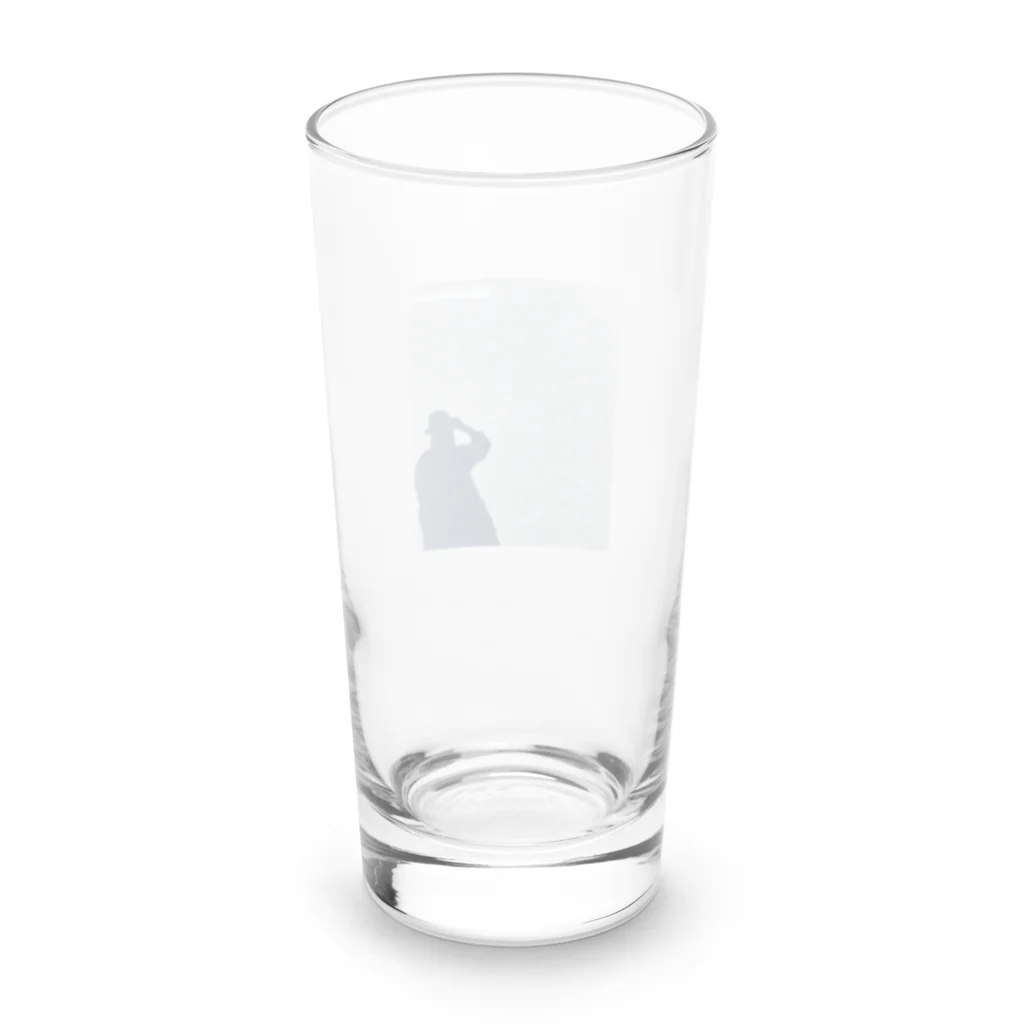 おにまる。の写真 影 グッツ Long Sized Water Glass :back