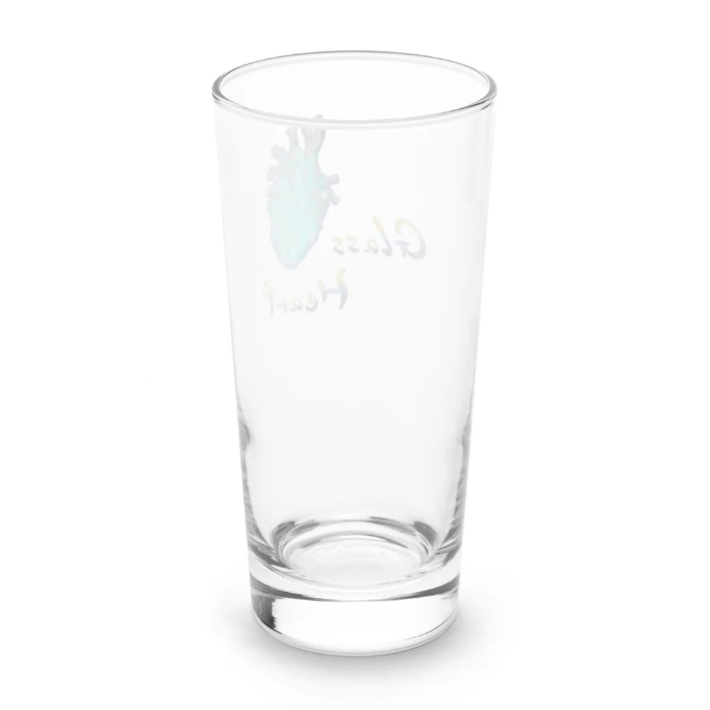 Mountain-and-Valleyのglass heart Long Sized Water Glass :back