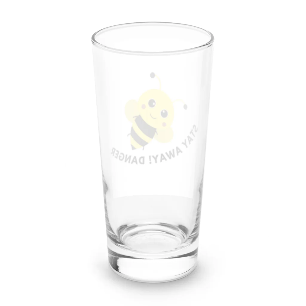 T3 styleの近寄るな！危険 Long Sized Water Glass :back