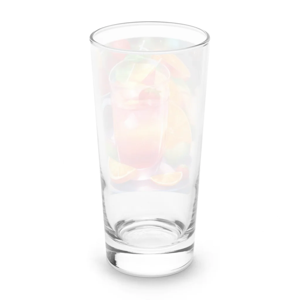 pengin06のフルーツ Long Sized Water Glass :back