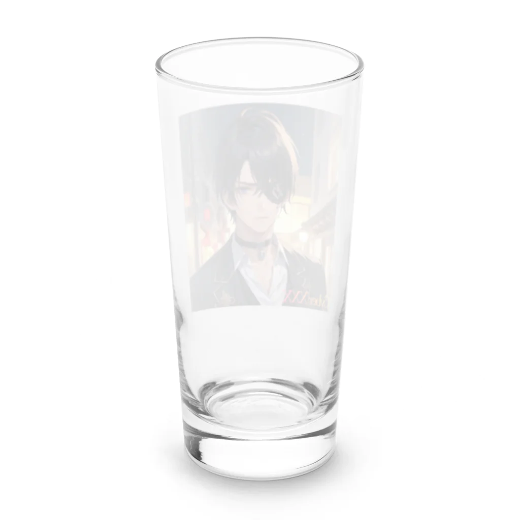 Cyber XXXの眼帯王子 Long Sized Water Glass :back