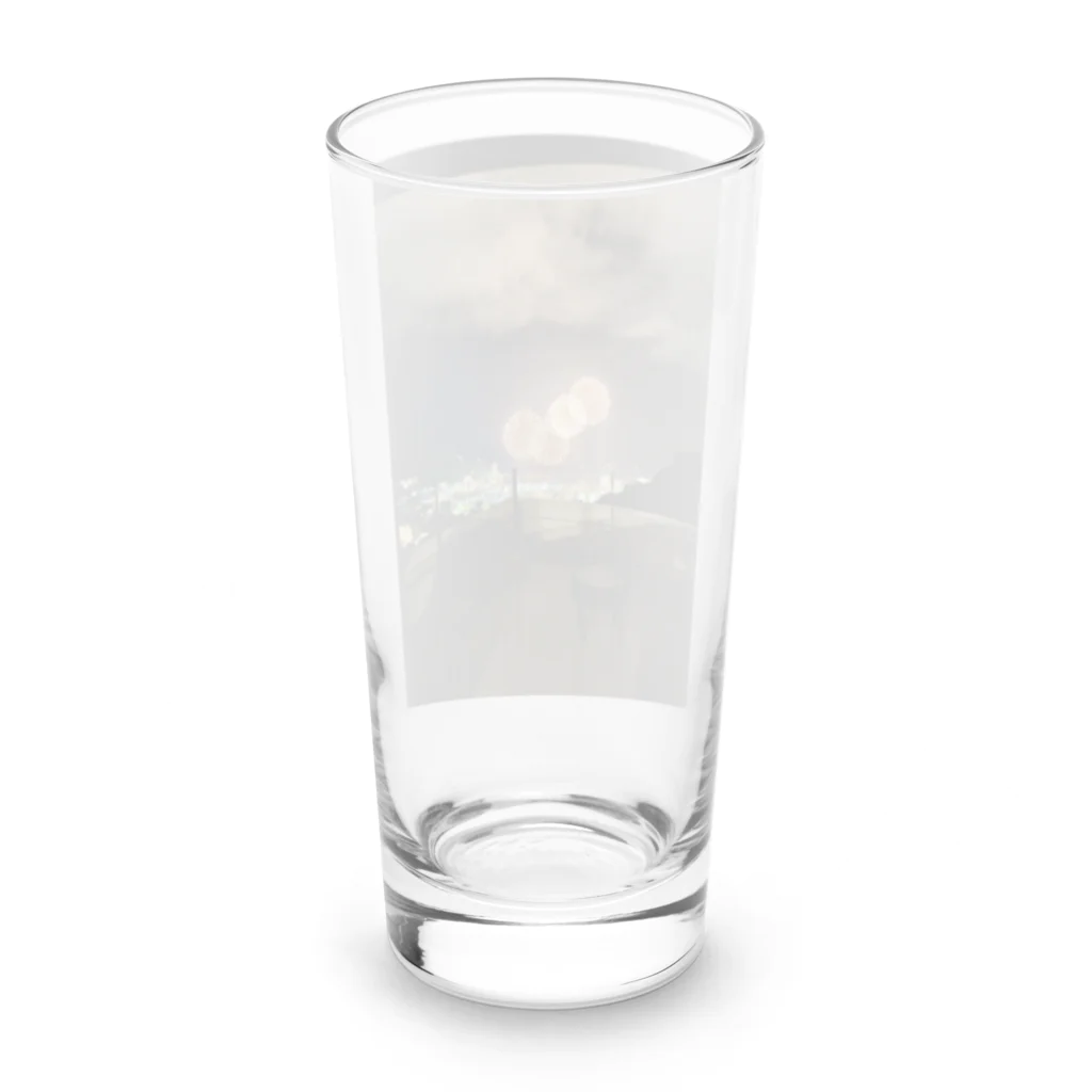 絶景チャンネル@写真の2023花火大会in熱海 Long Sized Water Glass :back