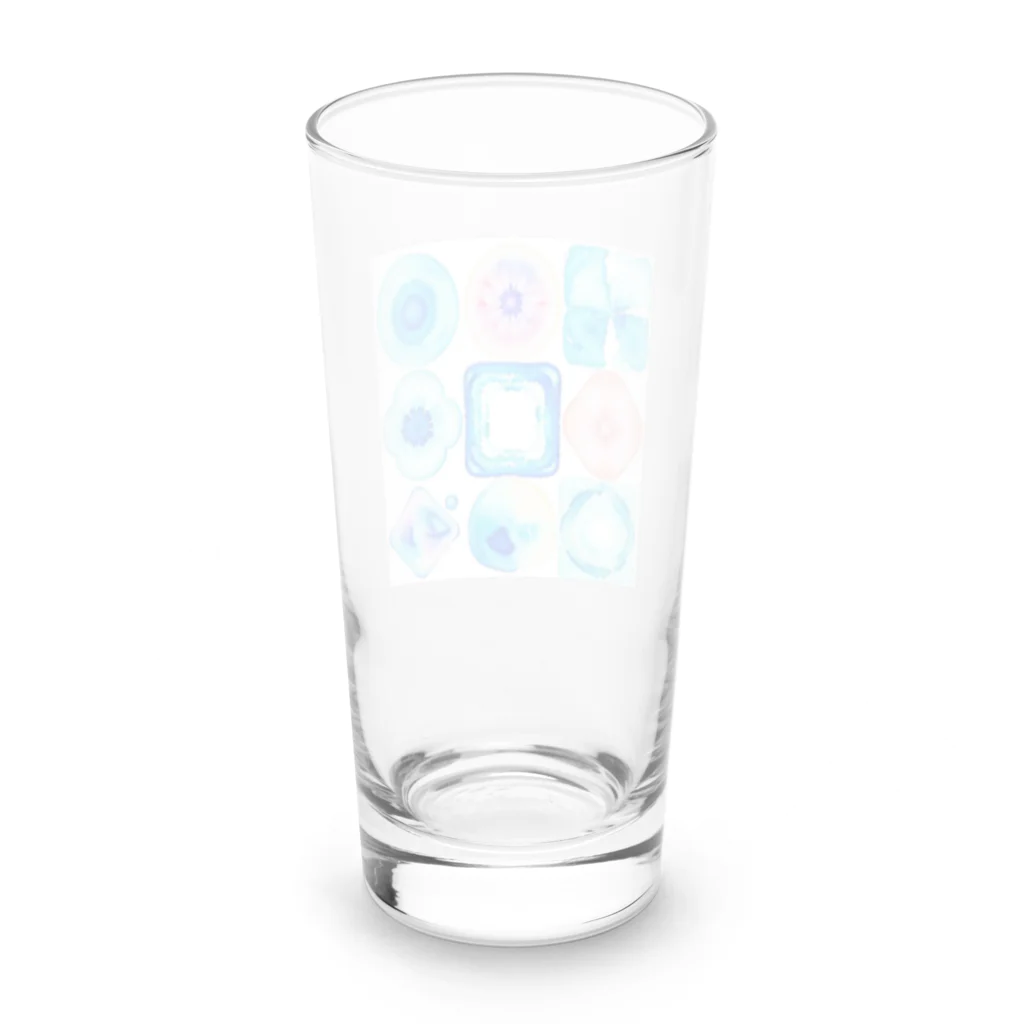 ようこそ　taitaitaro shop への大人気のジオメトリック柄！ Long Sized Water Glass :back