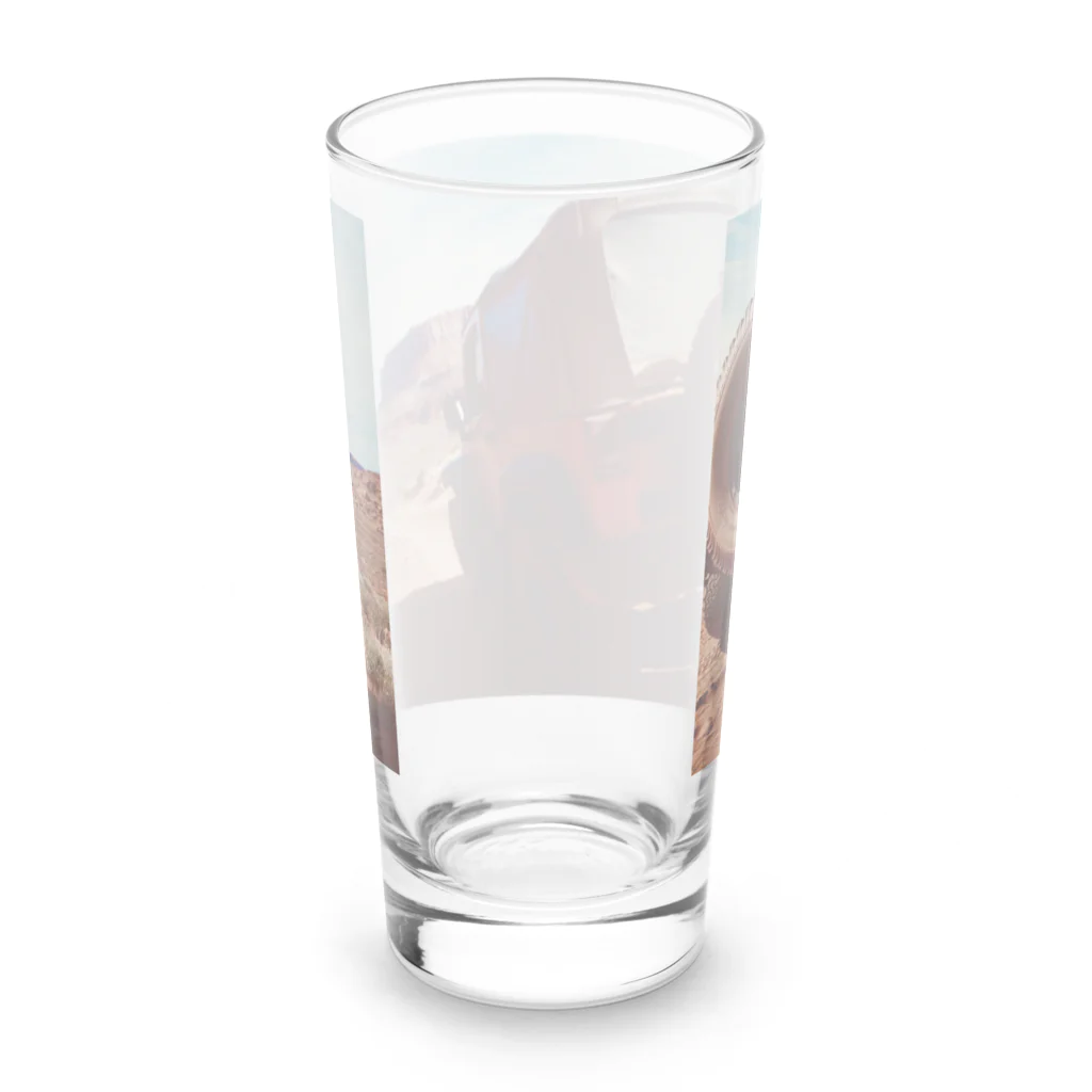 SexyJeepのモアブコレクション　ホワイトリム02 Long Sized Water Glass :back