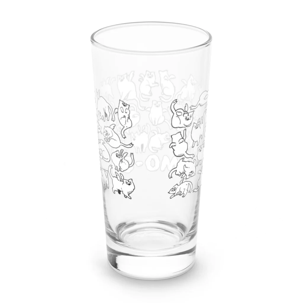 ニンジャスレイヤー公式/ダイハードテイルズの360度ケモチャンだらけグラス Long Sized Water Glass :back