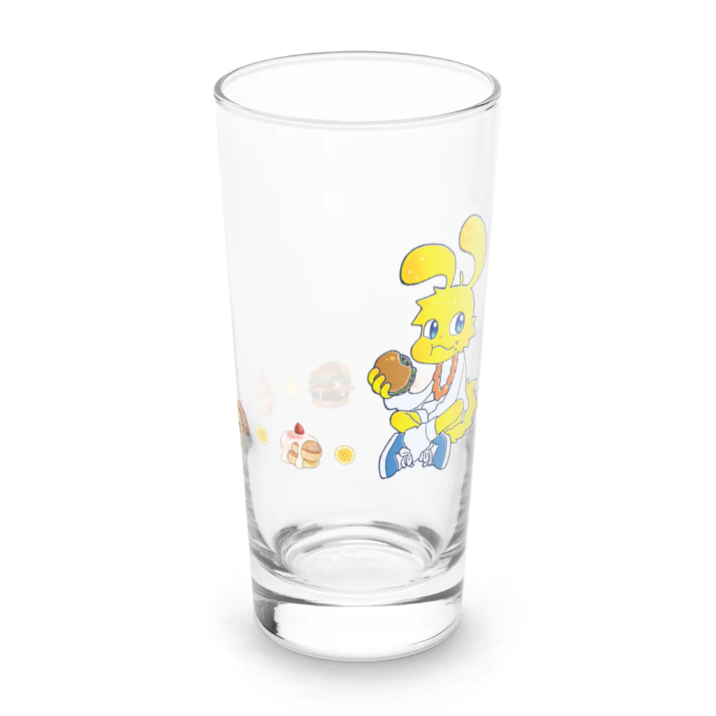 ずみのまんぷくレモンくん/ロンググラス Long Sized Water Glass :back