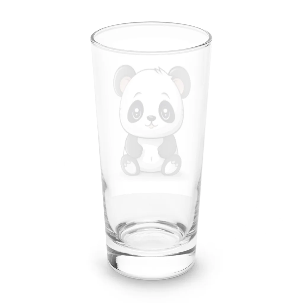 sh8のキュートパンダ Long Sized Water Glass :back