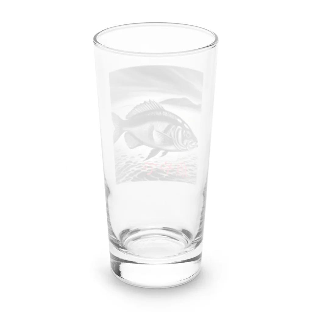 kenmzareonの魚やで Long Sized Water Glass :back
