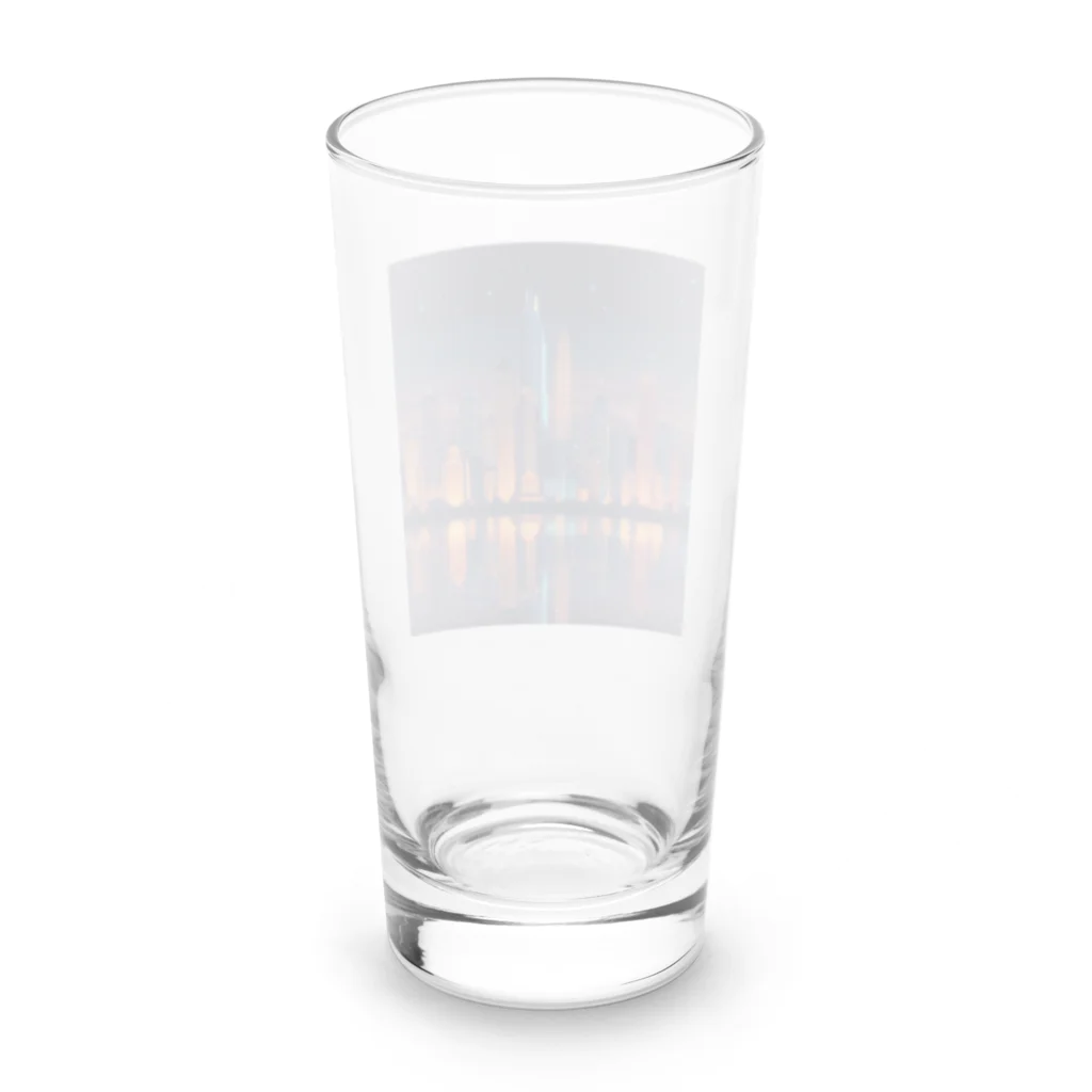 pinopiyo08の夜景 Long Sized Water Glass :back