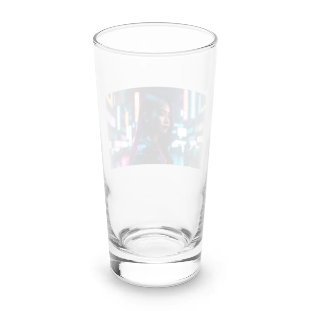 SAMURAI_BOYのAI美少女 Long Sized Water Glass :back