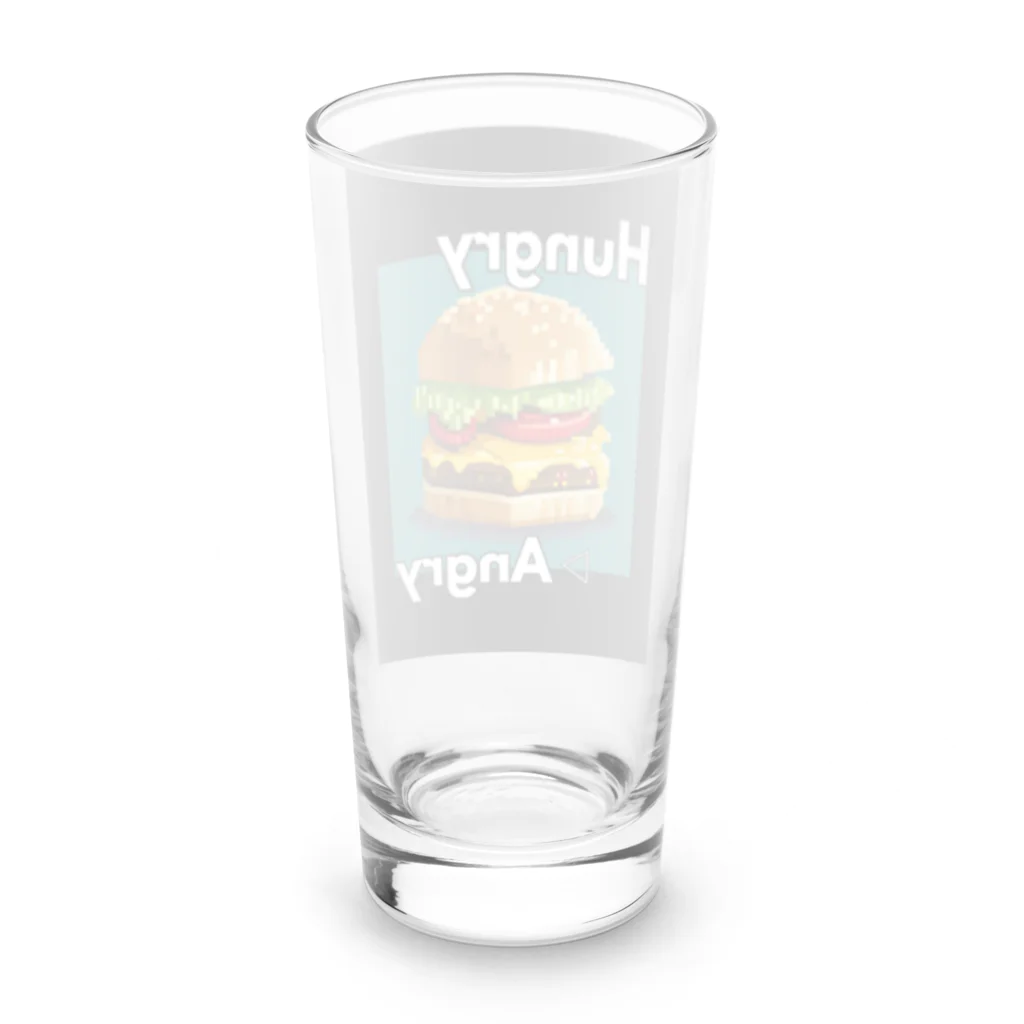 hAngryの【ハンバーガー】hAngry  Long Sized Water Glass :back