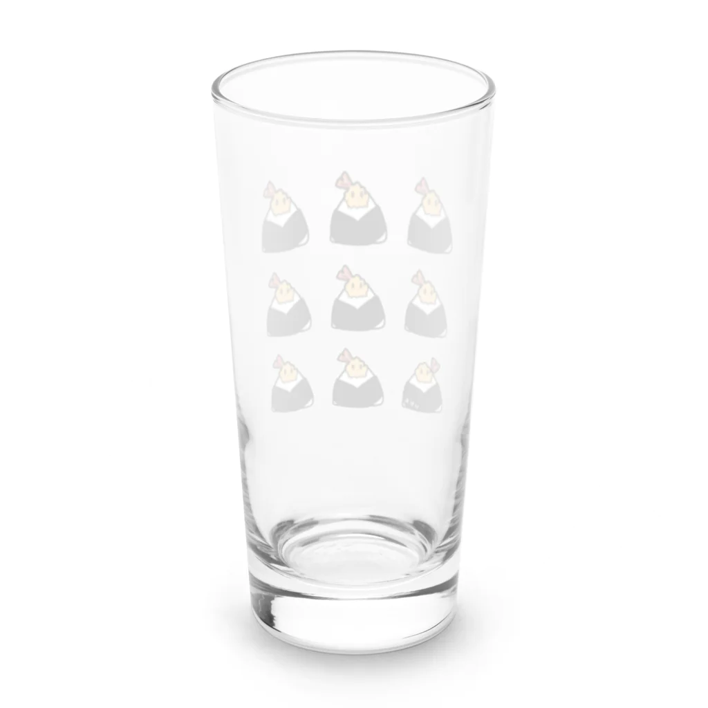 ari designの天むす時々いか天 Long Sized Water Glass :back