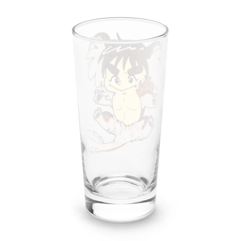 CON_BOXのくぅちゃん Long Sized Water Glass :back