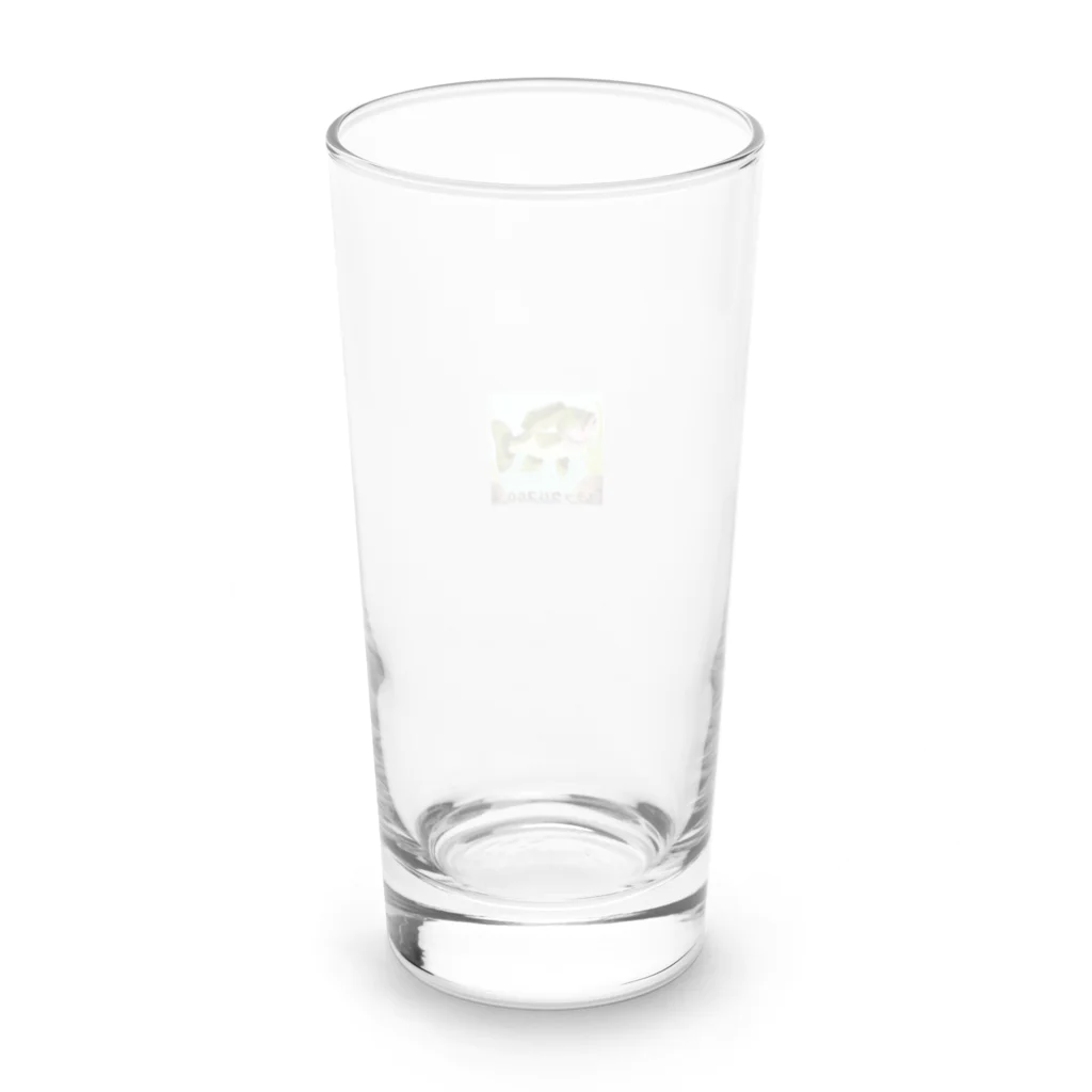 アジンガーのブラックバスGO! Long Sized Water Glass :back