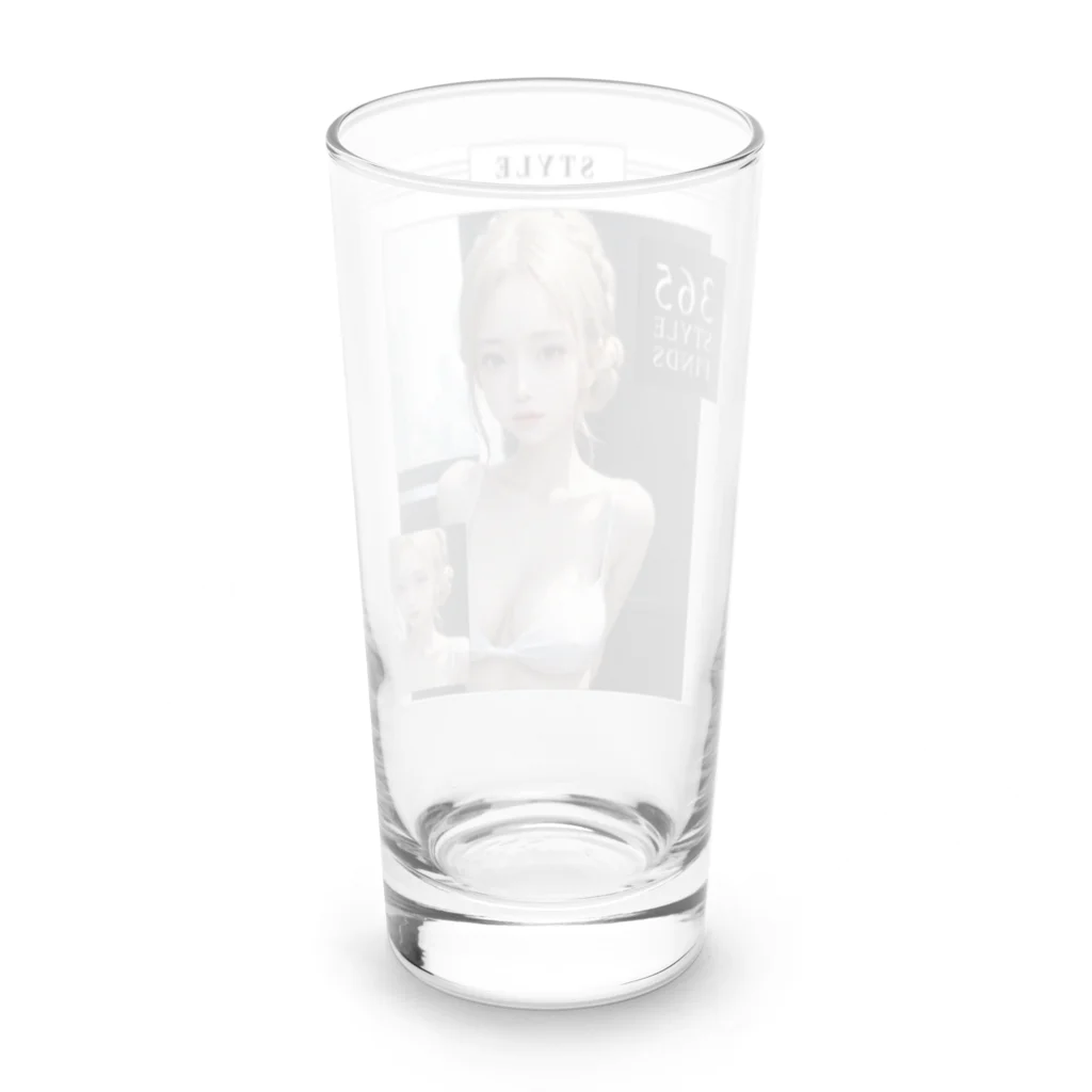 sounya sounyaの美女 図鑑（期待） Long Sized Water Glass :back