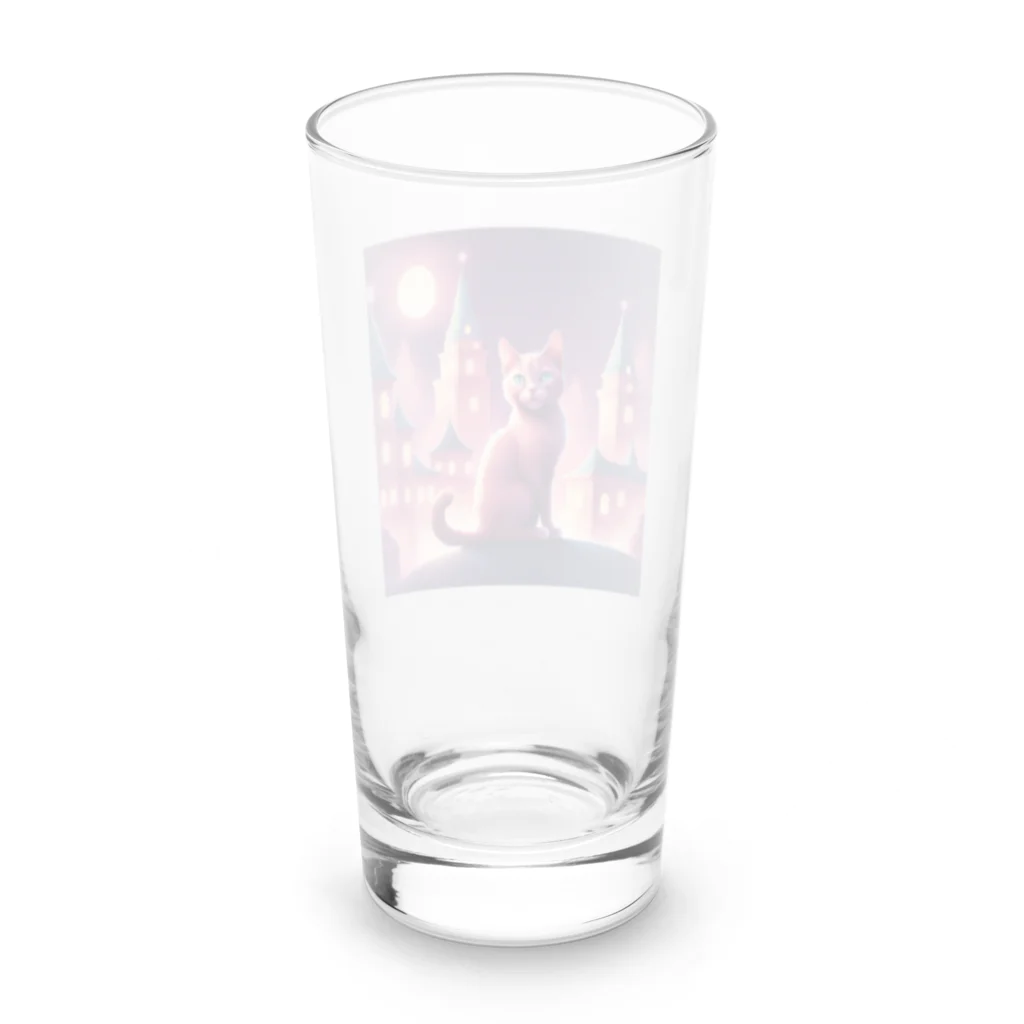 etwoshopのMoonlit Catwalk Long Sized Water Glass :back