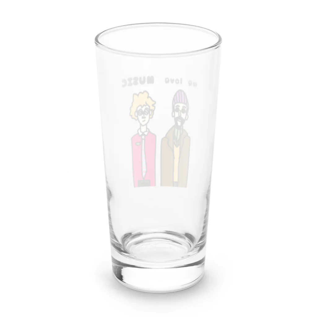 Number.14の期待を裏切らない風防の２人 Long Sized Water Glass :back