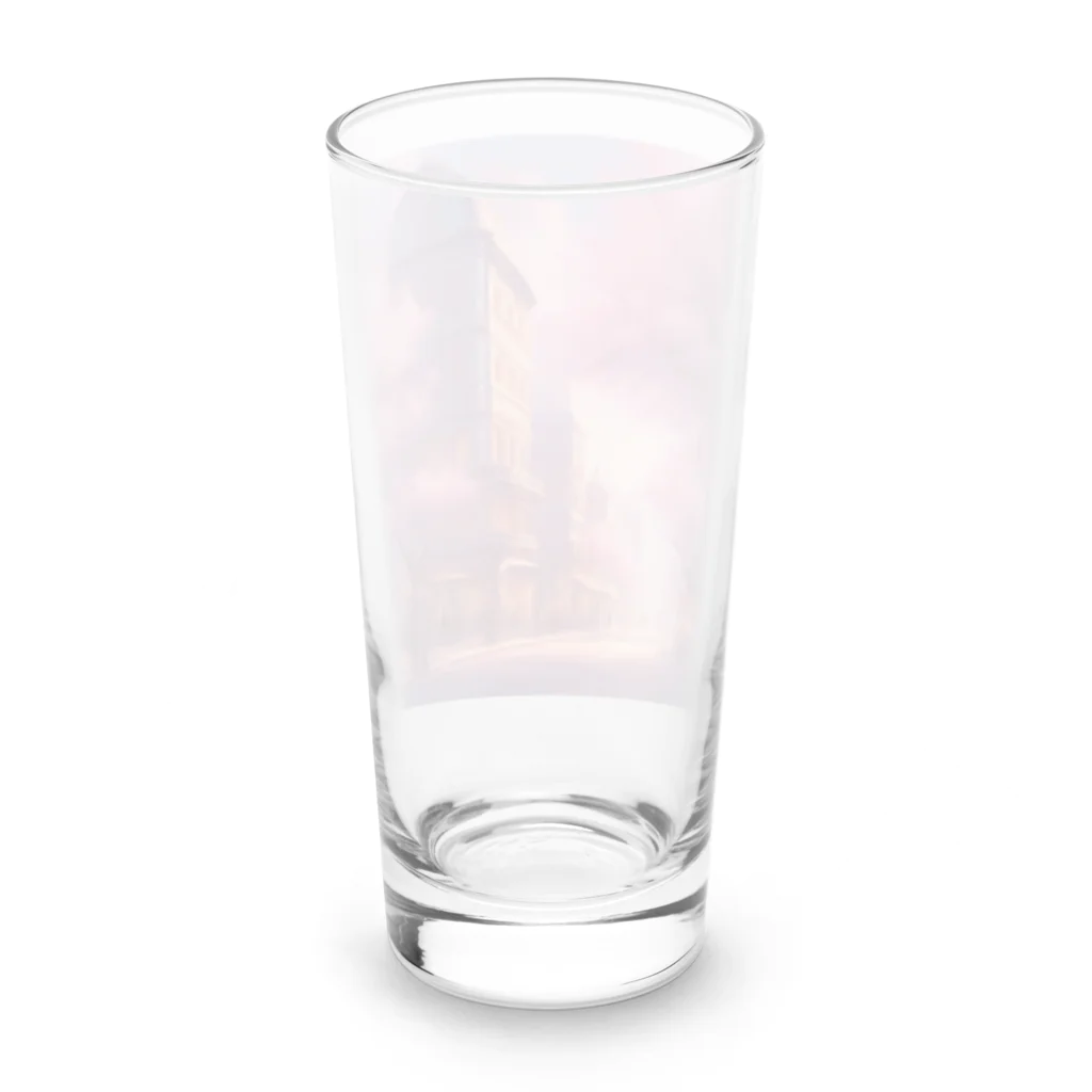 hanabi871の街 Long Sized Water Glass :back