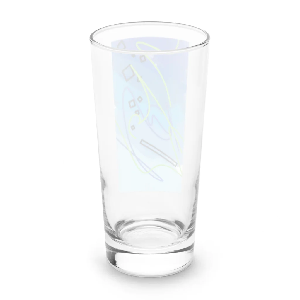 ねこかんのsmoking Long Sized Water Glass :back