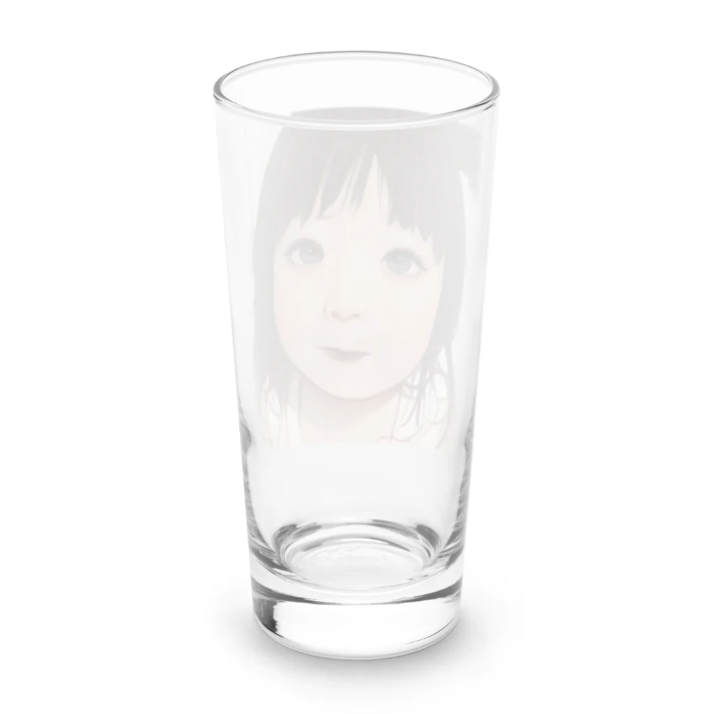 あずさの変顔？ Long Sized Water Glass :back