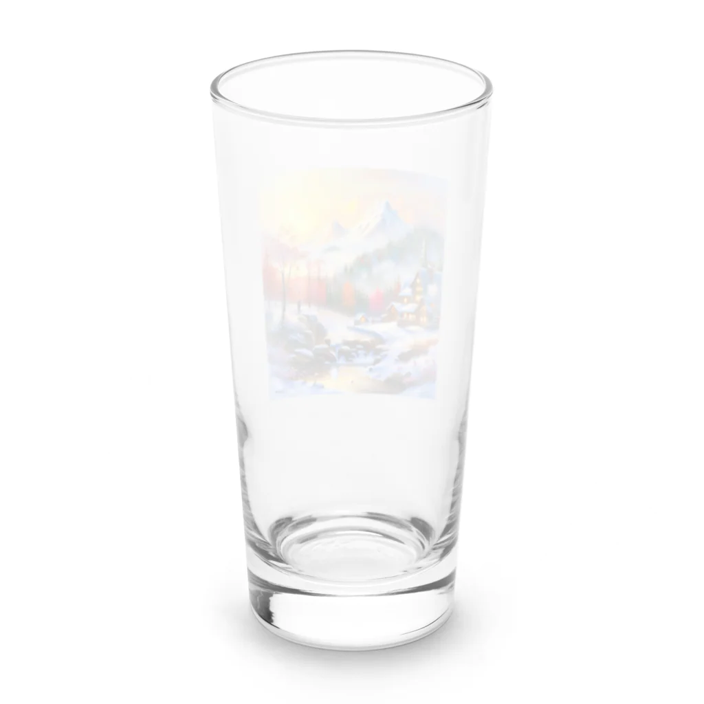 P.H.C（pink house candy）の幻想的な雪景色のグッズ Long Sized Water Glass :back