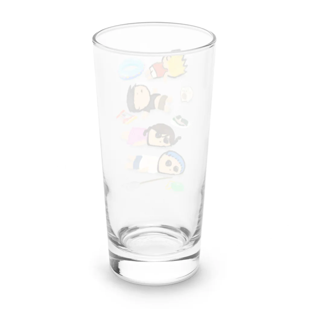 Dot-Takの残暑 Long Sized Water Glass :back