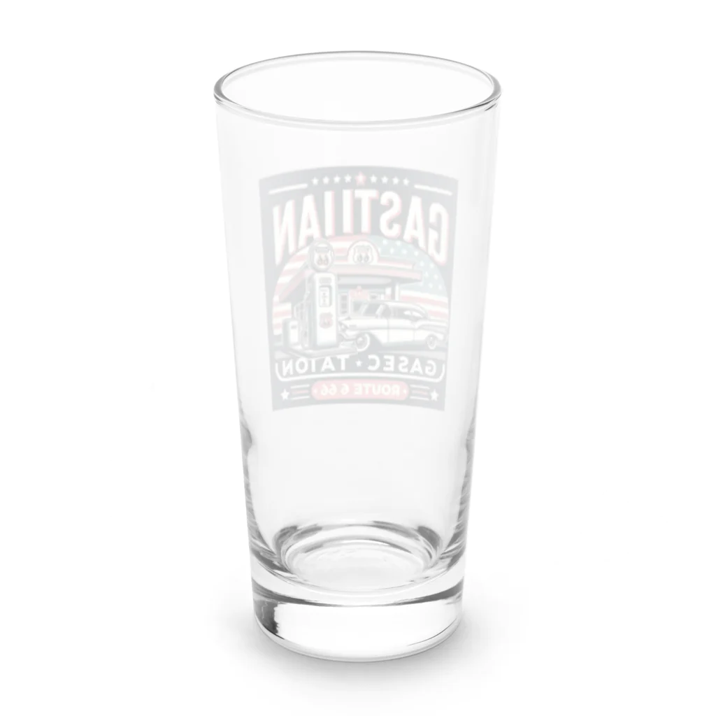 一人親方55歳FIREのアメリカン・ノスタルジア Long Sized Water Glass :back